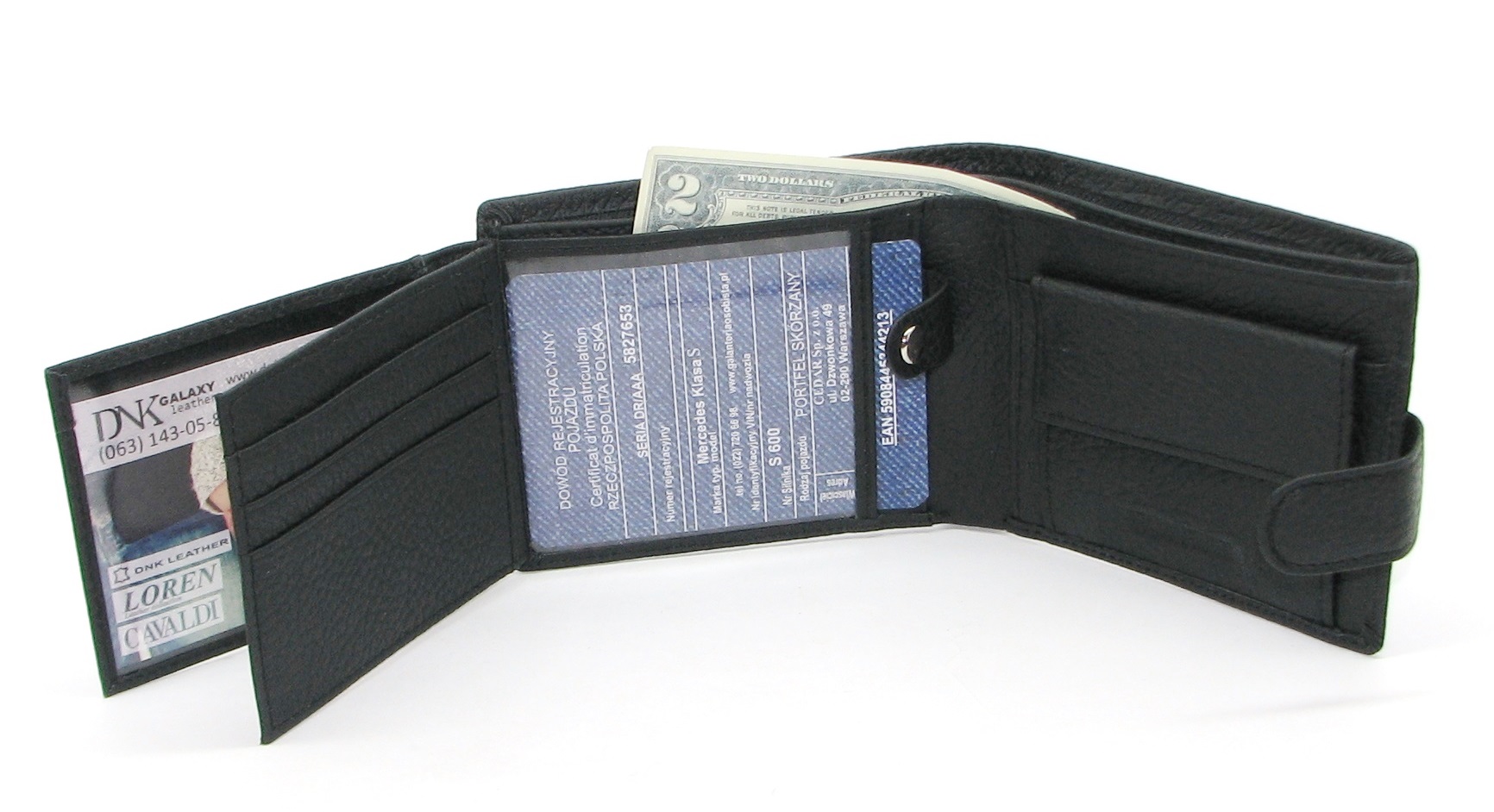 Кошелек мужской ST141 BLACK Кошелек мужской ST141 BLACK
